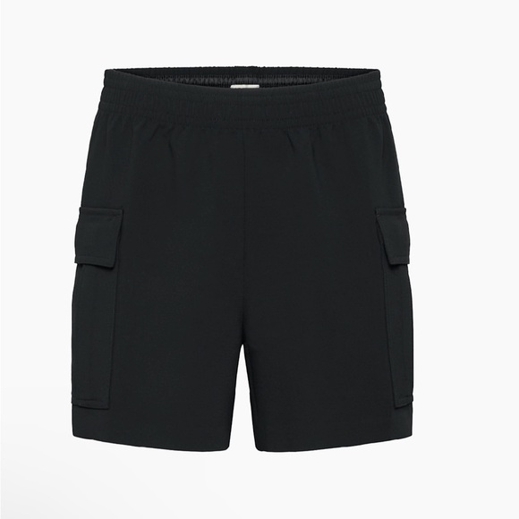 ARITZIA Wilfred Highlight Cargo Short XS Black Shorts New NWT - Picture 2 of 12